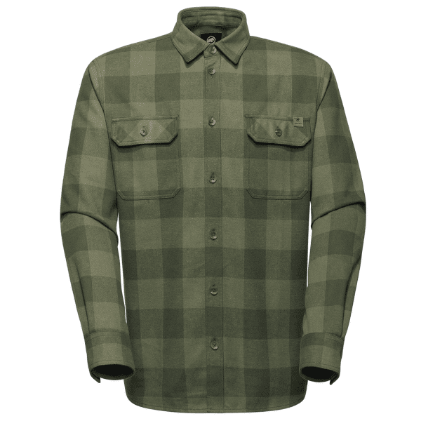 Chemises a manches longues Mammut Tamaro Longsleeve Shirt Men 40300 marsh-dark marsh