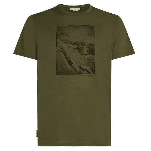 T-shirt a manches courtes Icebreaker Merino 150 Tech Lite SS Tee Summit Men LODEN