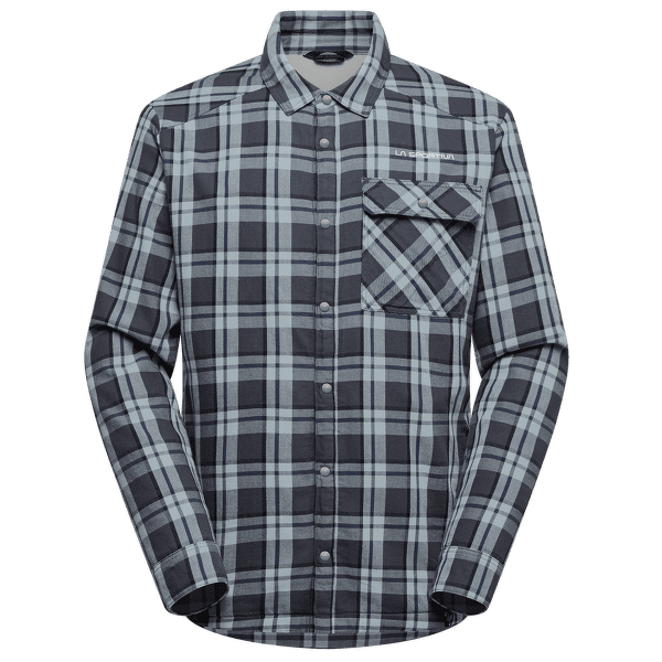 Chemises a manches longues La Sportiva RAMBLER LINED FLANNEL SHIRT MEN Onyx/Chalk