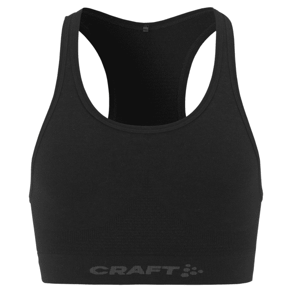 Brassiere Craft Wool Seamless Bra Women 999000 Black