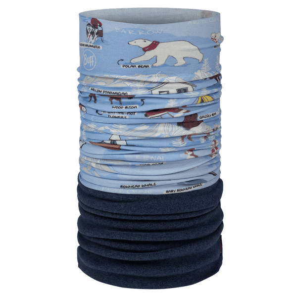 Écharpe Buff Polar IMUS WASHED BLUE