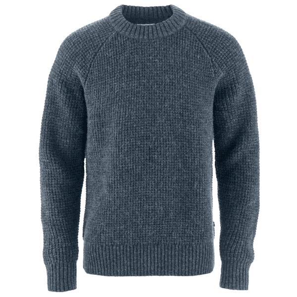 Pull Fjällräven Övik Waffle Knit Men Navy