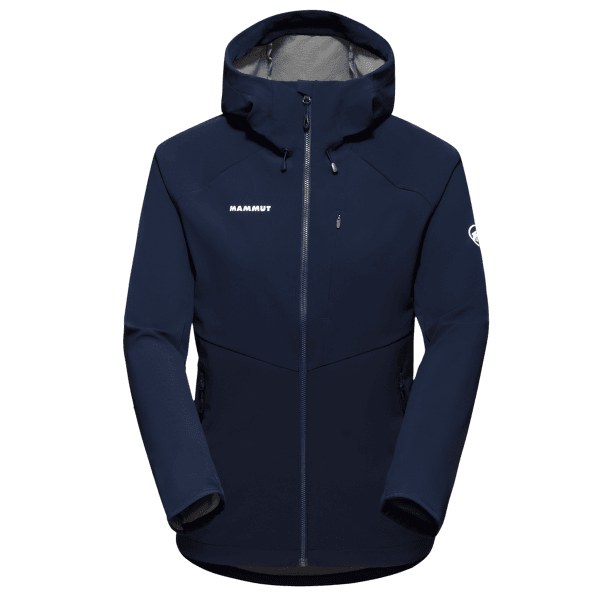 Veste Mammut Ultimate Comfort SO Hooded Jacket Women marine 5118