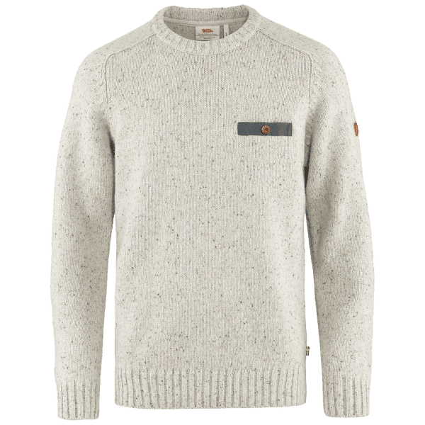 Pull Fjällräven Lada Round-neck Sweater Men Chalk White