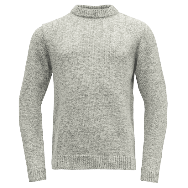 Pull Devold Arktis Sweater Crew Neck Men 770 GREY MELANGE