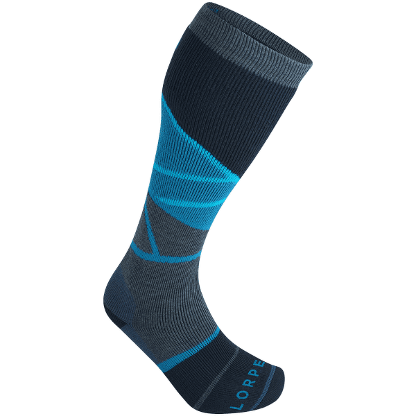 Chaussettes hauteur genou Lorpen T2 SKI MIDWEIGHT ECO Men BLUE