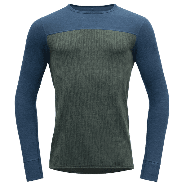 T-shirt a manches longues Devold Kvitegga Shirt Men 427C WOODS/BLUE