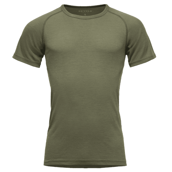 T-shirt a manches courtes Devold Lauparen Merino 190 Base Tee Men 404A LICHEN