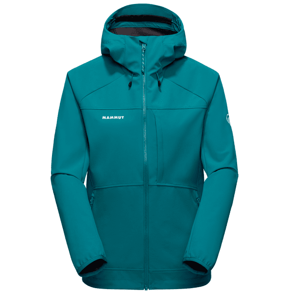 Veste Mammut Ultimate Comfort SO Hooded Jacket Women 40320 deep teal