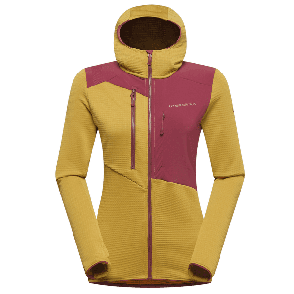 Veste La Sportiva LUCENDRO THERMAL HOODY WOMEN Savana/Redwood