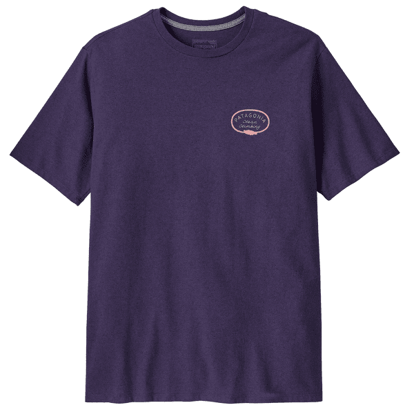 T-shirt a manches courtes Patagonia Clean Climb Roots Responsibili-Tee Men Plummet Purple