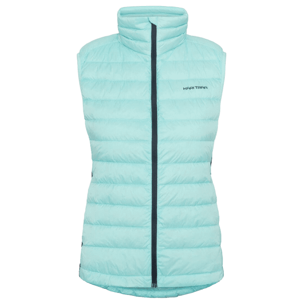 Gilet Kari Traa EMILIE DOWN VEST WAVE/BRIGHT TURQUOISE