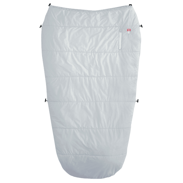 Insert de sac de couchage Grüezi bag Feater - The Feet Heater Light Light Grey
