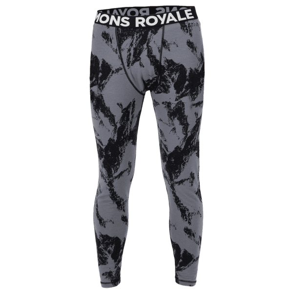 Leggings Mons Royale Cascade Merino Flex 200 Legging Mtn Pixel Grey