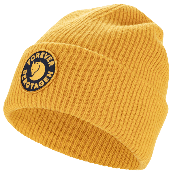 Casquettes Fjällräven Bergtagen Forever Wool Beanie Mustard Yellow