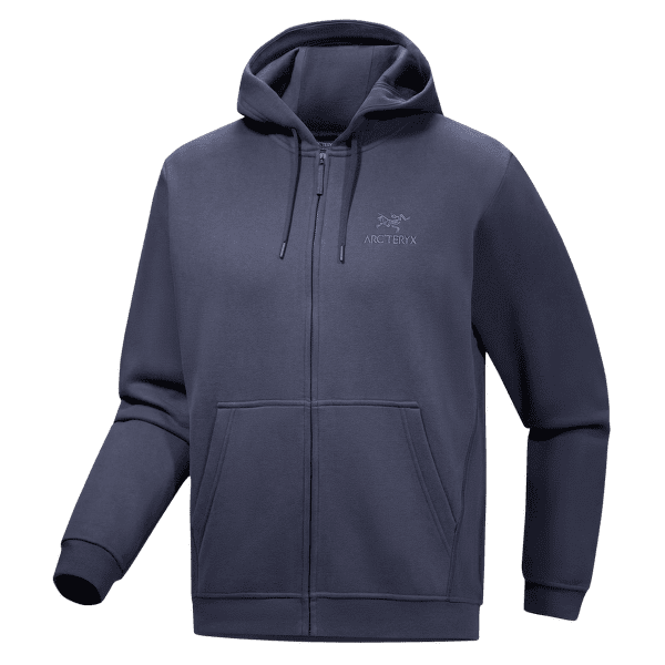 Sweat-shirt Arcteryx Emblem Fleece Full-Zip Hoody Men Black Sapphire