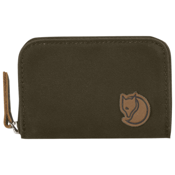 Portefeuille Fjällräven Zip Card Holder Dark Olive