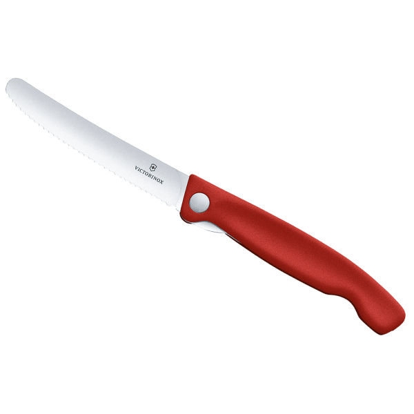 Couteau Victorinox Skládací svačinový nůž Swiss Classic,vlnkované ostří Red