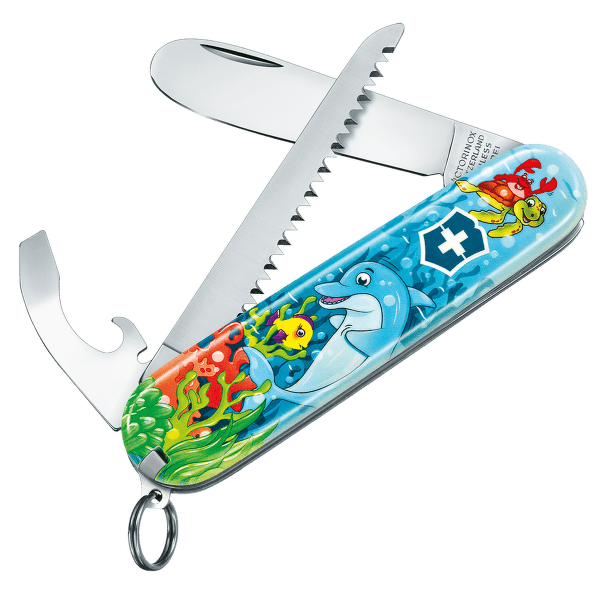 Couteau Victorinox My First Victorinox, Children Set, Dolphin Edition