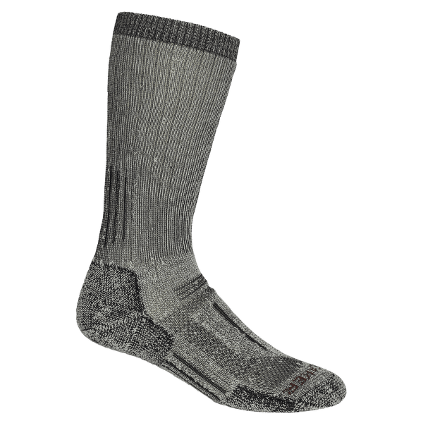 Chaussettes Icebreaker Mountaineer Hvy Mid Calf Men JET HTHR/ESPRESSO