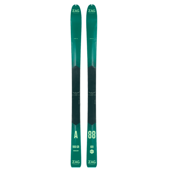 Ski Zag Skis Adret 88 Lady GREEN