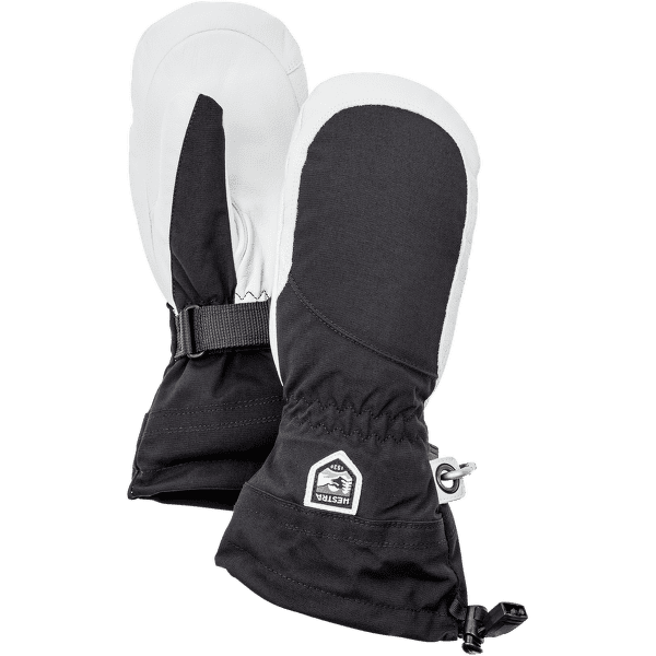 Gants Hestra Heli Ski Female - mitt Svart/Offwhite