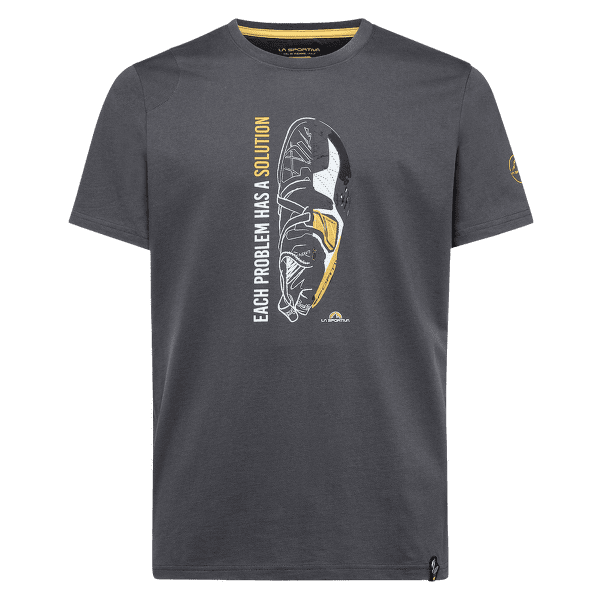 T-shirt a manches courtes La Sportiva SOLUTION T-SHIRT Carbon/Yellow