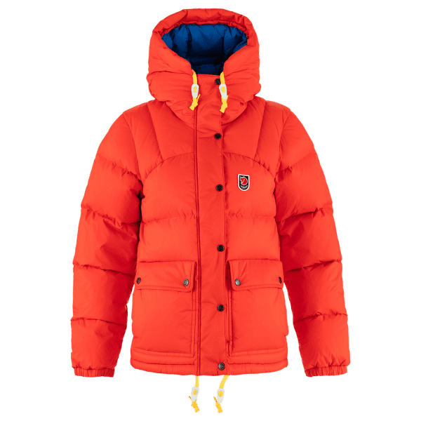 Veste Fjällräven Expedition Down Lite Jacket Women Flame Orange-UN Blue