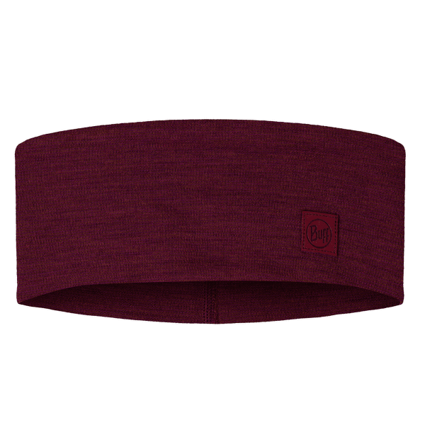 Bandeau Buff MERINO WIDE HEADBAND SOLID SOLID TIBETAN RED