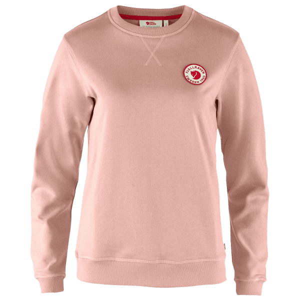 Pull Fjällräven 1960 Logo Badge Sweater Women Chalk Rose