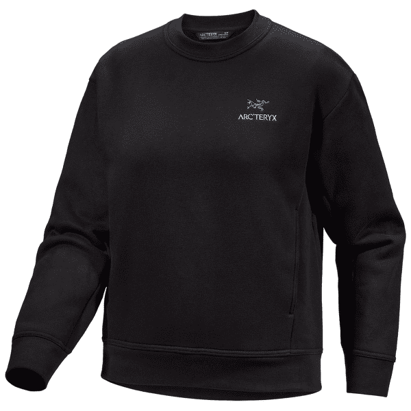 Sweat-shirt Arcteryx Emblem Fleece Crew Women Black