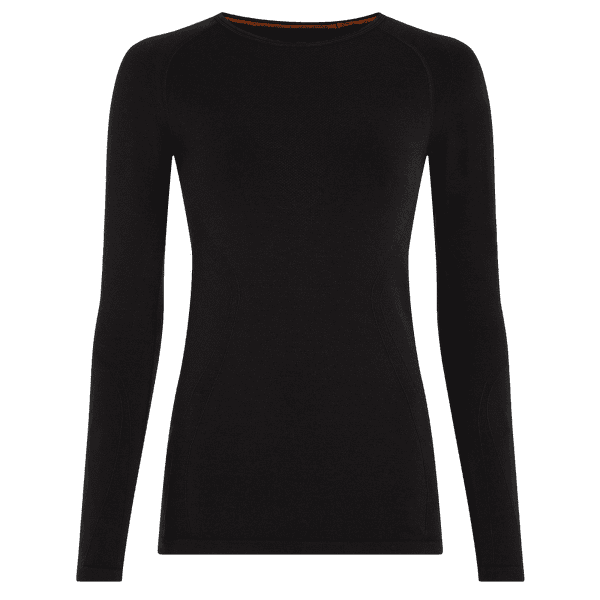 T-shirt a manches longues Icebreaker Merino 260 ZoneKnit™ Seamless LS Crewe Women BLACK