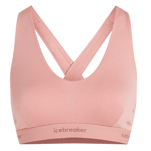 Brassiere Icebreaker Merino 125 Cool-Lite Sprite Racerback Bra Women BLUSH