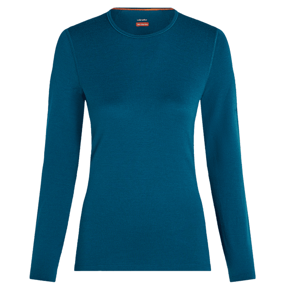 T-shirt a manches longues Icebreaker Tech LS Crewe Women (104387) ATLANTIS