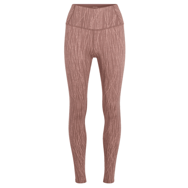 Leggings Icebreaker Merino 260 Tech Vertex High Rise Leggings Delta Women SUMMIT/BLUSH/J