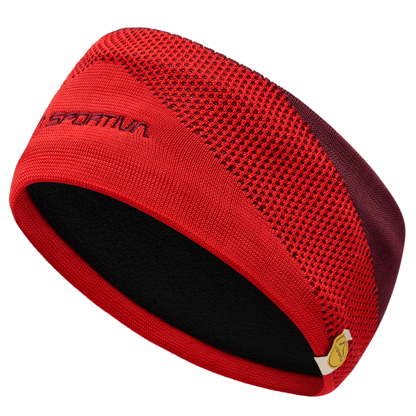 Bandeau La Sportiva KNITTY HEADBAND Redwood/Mountain Red