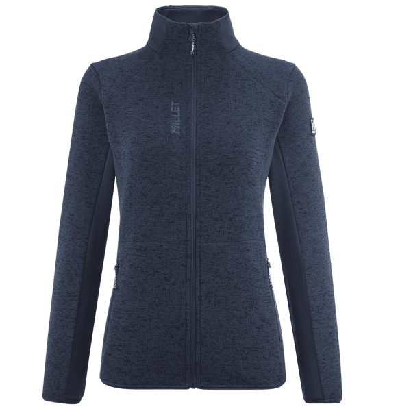Sweat-shirt Millet CHAMONIX KNIT JACKET WOMEN SAPHIR NEW