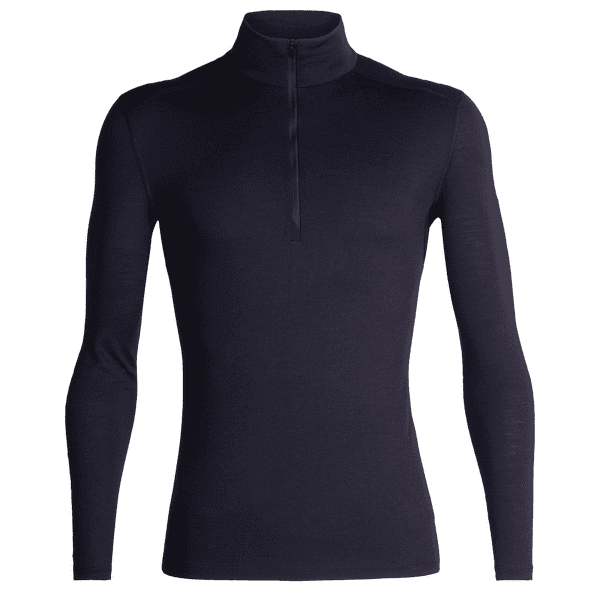 T-shirt a manches longues Icebreaker Merino 200 Oasis LS Half Zip Men Midnight Navy