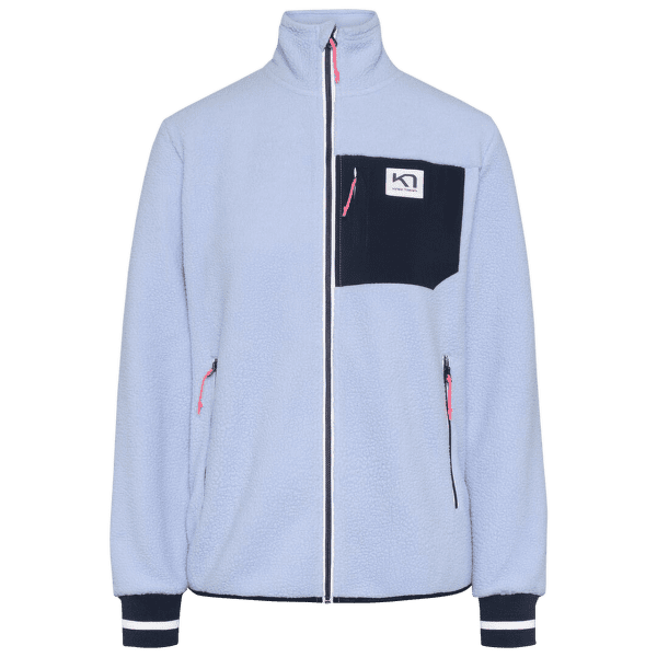 Veste Kari Traa ROTHE MIDLAYER IRI/PASTEL LIGHT BLUE