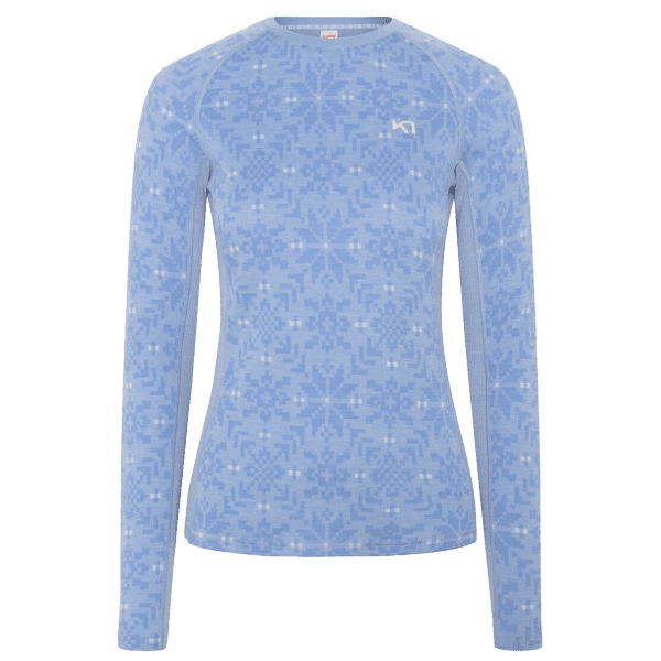 T-shirt a manches longues Kari Traa Edith Long Sleeve IRIS/PASTEL LIGHT BLUE