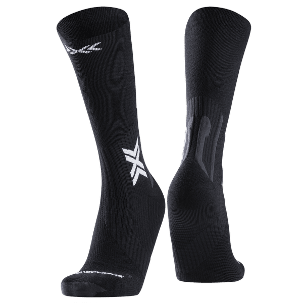 Chaussettes X-Bionic X-Socks® Run Perform Warm Crew X Black/Light Grey