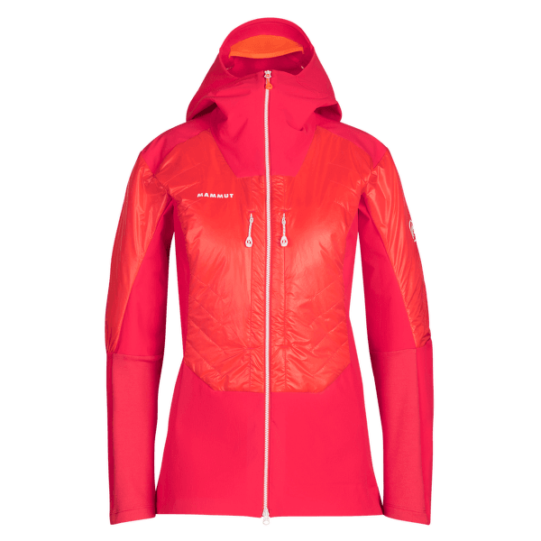 Veste Mammut Eisfeld SO Hybrid Hooded Jacket Women azalea