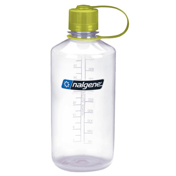 Bouteille Nalgene Narrow Mouth 1000 ml Clear/Green Clos 2021-1432