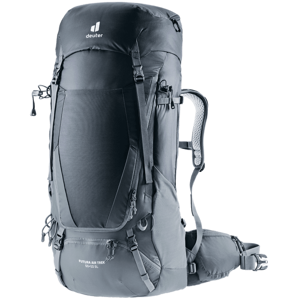 Sac a dos deuter Futura Air Trek 55 + 10 SL black-graphite