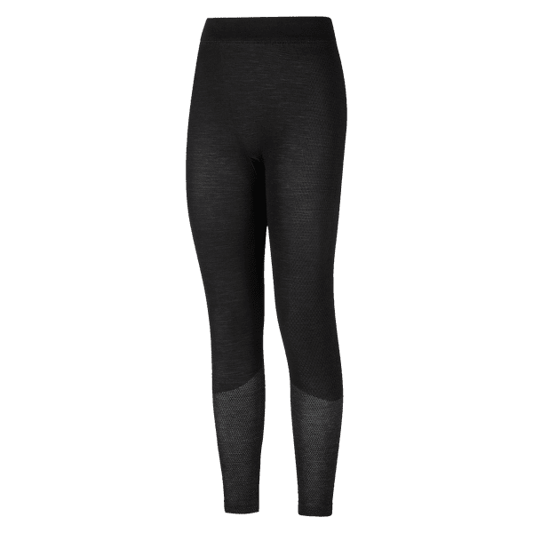 Leggings La Sportiva WOOL40 AERO PANTS Women Black/Hibiscus