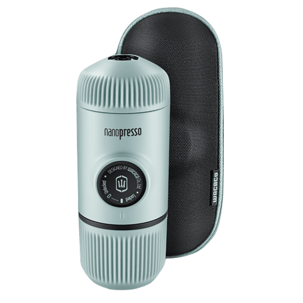 Machine à café Wacaco Nanopresso + case arctic blue