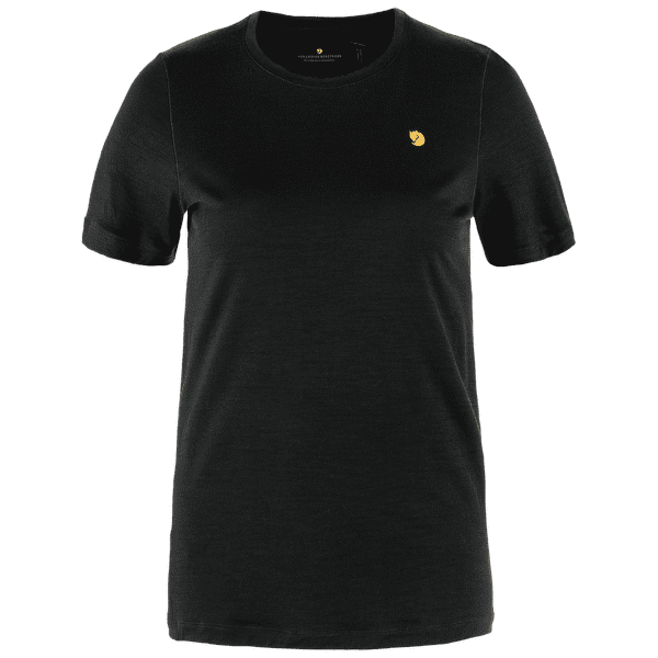 T-shirt a manches courtes Fjällräven Bergtagen Thinwool SS Women Black