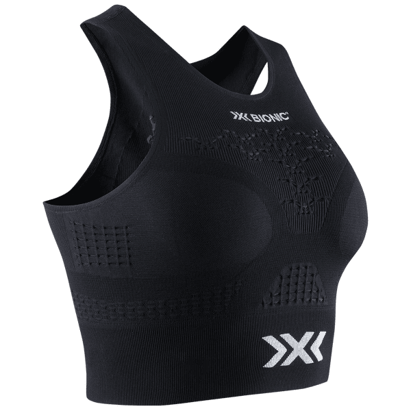 Brassiere X-Bionic ENERGIZER 4.0 FITNESS CROP TOP Women Black/White