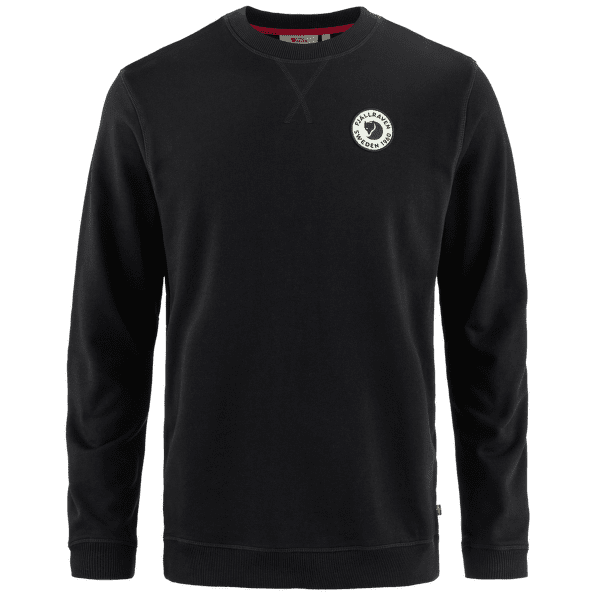 T-shirt a manches longues Fjällräven 1960 Logo Badge Sweater Men Black