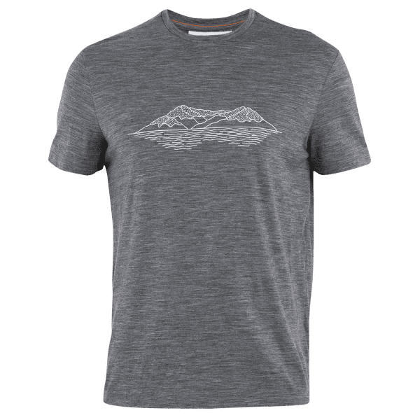 T-shirt a manches courtes Icebreaker Merino 150 Tech Lite SS Tee Pukaki Reflected Men GRITSTONE HTHR-013